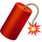 Firecracker emoji on Apple